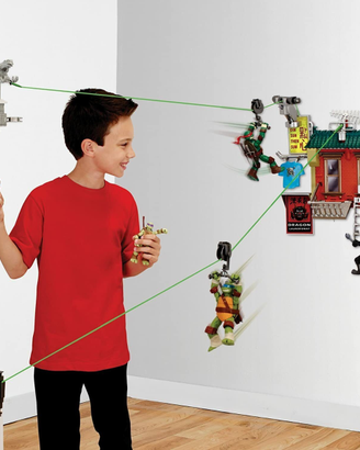 Tartarughe ninja - z-line fire escape free fall