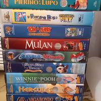 10 vhs disney e altro