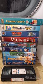 10 vhs disney e altro