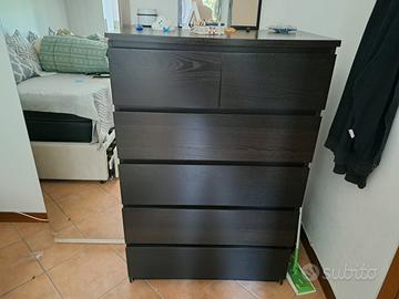 Cassettiera IKEA MALM 6 Cassetti
