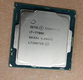 CPU intel core i7 7700k LGA 1151