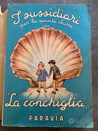 Sussidiario classe V  LA Conchiglia 1950