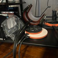 Pressa per magliette creworks 8 in 1 nuova