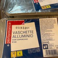 Vaschette alluminio nuove mai aperte