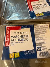 Vaschette alluminio nuove mai aperte