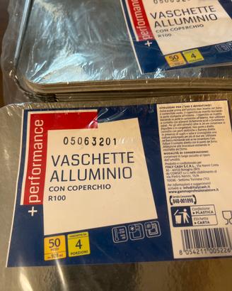 Vaschette alluminio nuove mai aperte
