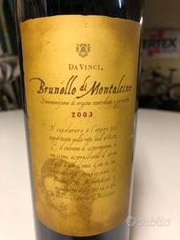 Vino Brunello di Montalcino 2003 Da Vinci