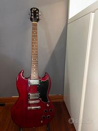 Chitarra elettrica Epiphone SG Cherry Red