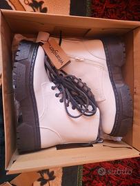 wrangler piccadilly hi bianche pelle nuove