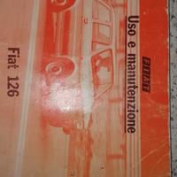 Libretto uso e manutenzione Fiat 126