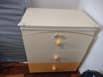 Cassettiere per cameretta dei Bambini