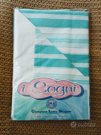 Completo letto singolo nuovo