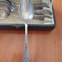 set cucchiai da te in argento alpacca