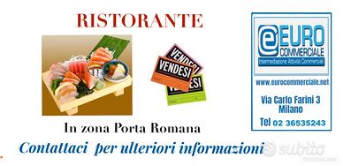 144/26 RISTORANTE di mq 200 in zona Porta Romana,