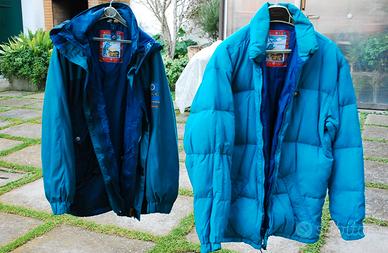 giacca a vento in vero piumino