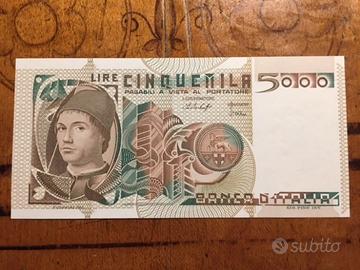 Banconota nuova da 5.000 lire FDS