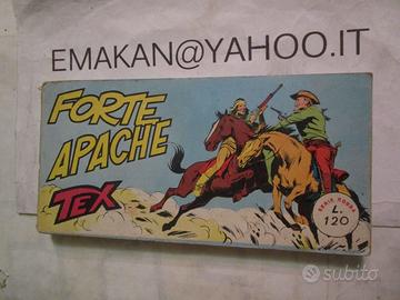 STRISCIA TEX SERIE ROSSA N 177 FORTE APACHE