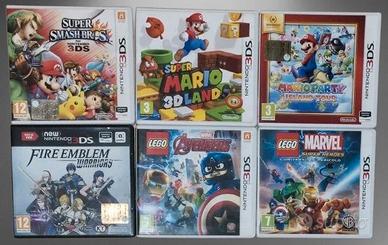 6 Giochi Nintendo 3DS - Super Smash Bros. & altri