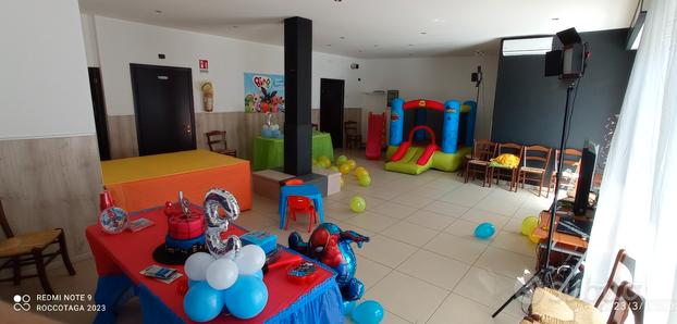 Sala per feste e compleanni