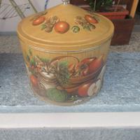 Scatola latta con coperchio Balocco