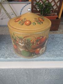 Scatola latta con coperchio Balocco
