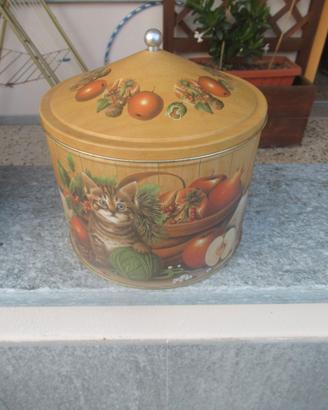 Scatola latta con coperchio Balocco