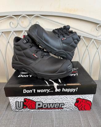 Scarpe antinfortunistiche U-Power numero 42 NUOVE