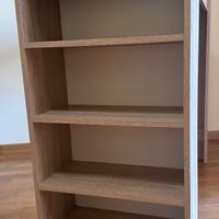 Aravis Tavolo da bar, rovere naturale e nero