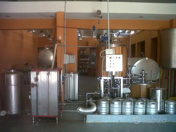 Impianto di produzione birra artigianale
