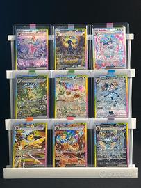 Espositore 3 piani per 9 carte Pokémon