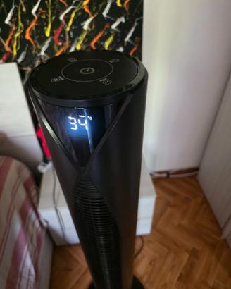 Pro Breeze 46" Tower Fan Ultra Powerful Oscillatin