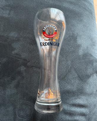 Bicchiere birra Erdinger come nuovo