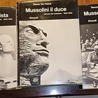 MUSSOLINI 5 VOLUMI RENZO DE FELICE