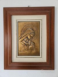 Bassorilievo in rame