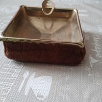 Posacenere vintage di lusso,in ottone,anni 50