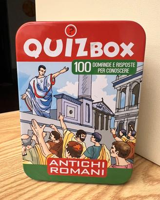 Quiz box antichi romani