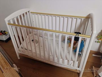 Lettino Pali + Cassetto + Materasso 120x60