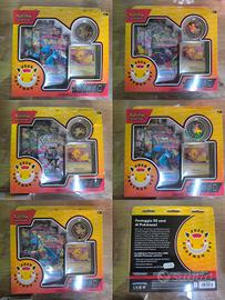 5 box Pokemon Day collezione 30° anniversario 