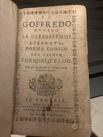 libro illustrato: la Gerusalemme liberata 1777