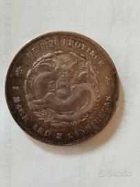 moneta antica 1900 in argento