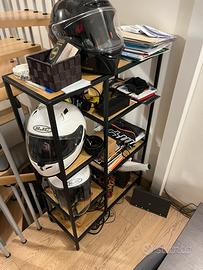 Scaffale legno e ferro