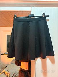 Gonna nera svasata SHEIN XS – mini skirt basic