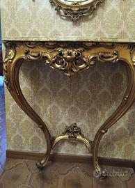 Consolle a parete stile Rococo'