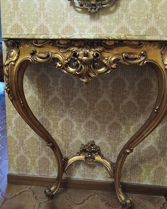 Consolle a parete stile Rococo'