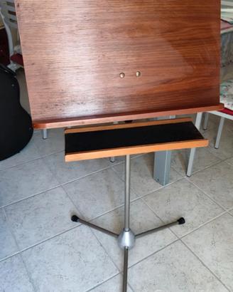 Leggio in legno vintage 