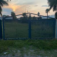 Cancello in ferro zincato 4x2 m