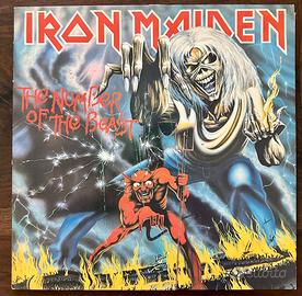 VINILE IRON MAIDEN  THE NUMBER OF THE BEAST 82EU