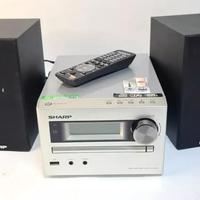 SHARP XL-UR14H RADIO LETTORE CD USB CON DIFFUSORI