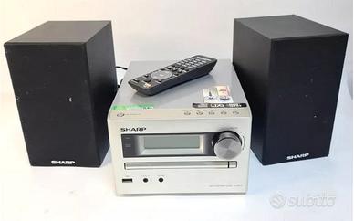 SHARP XL-UR14H RADIO LETTORE CD USB CON DIFFUSORI