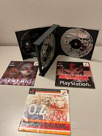 Metal Gear Solid completo demo Silent Hill PS1
